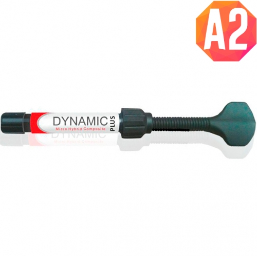 Dynamic Plus A2, шприц (4гр), микрогибридный композит President Dental Germany