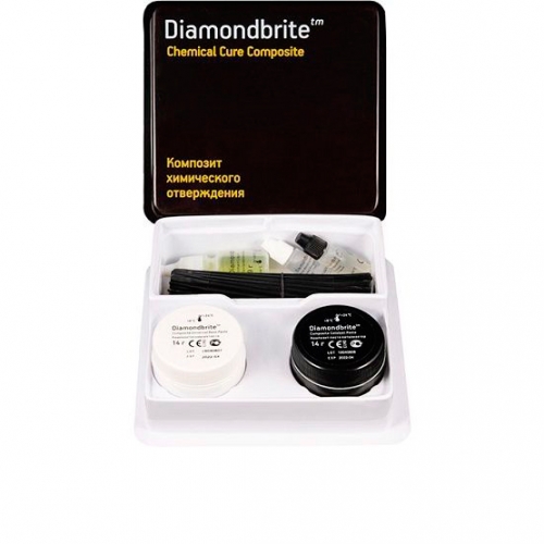 DIAMONDBRITE Chemical Cure Composite (14г+14г)-химический гибридный композит, США