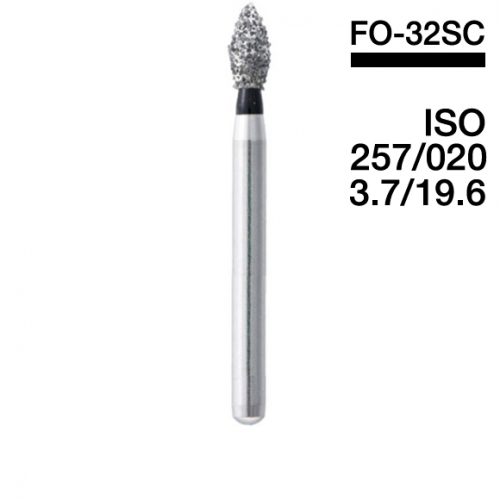 Боры Мани FO-32SC (черн.) (5 шт.), Mani Dia-Burs