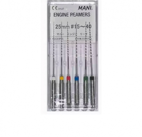 Engine reamers №15-40 - 25 мм (6 шт.), MANI