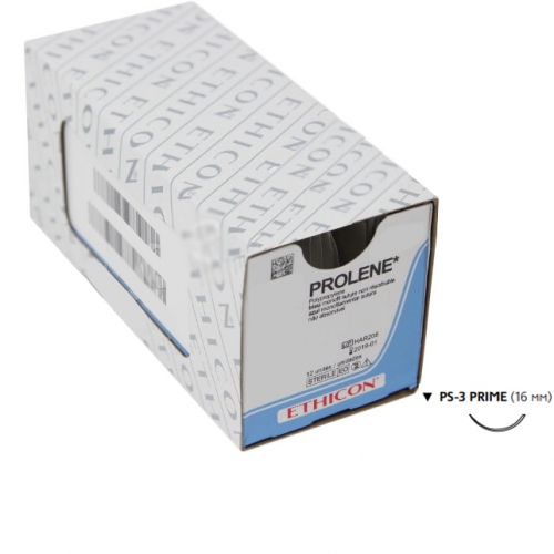 Prolene W8882Т 5|0 (45 см; обр.реж.16мм,3|8) 24 шт