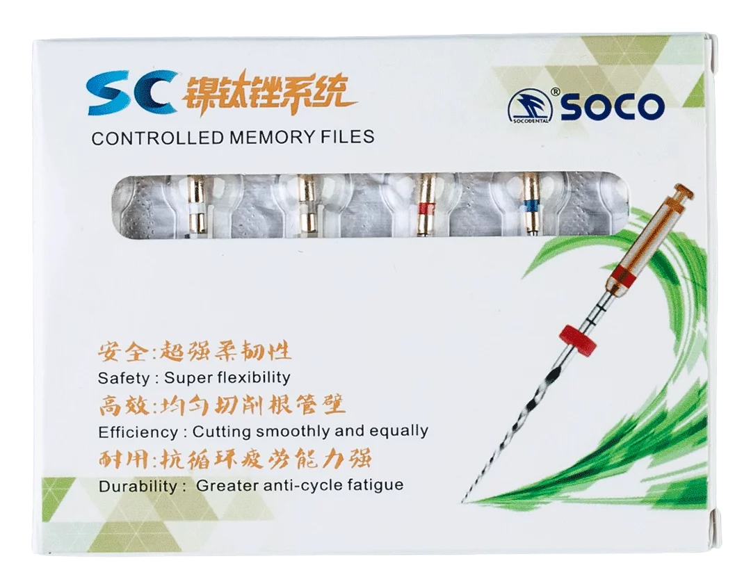 SOCO файлы микс 6шт. 25мм Ассорти