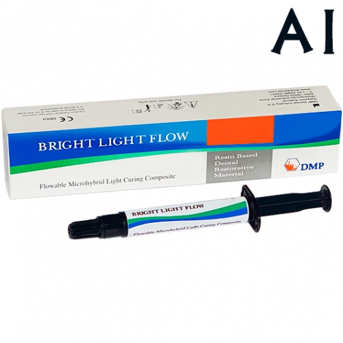 Bright Light Flow цв.A1 шпр. 2г-жидкотекучий светоотверждаемый композит, DMP