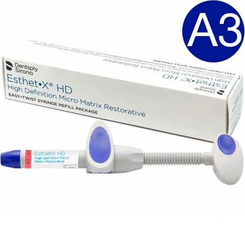 Esthet-X HD A3, шприц 3гр - улучшенный микроматричный композит, Dentsply