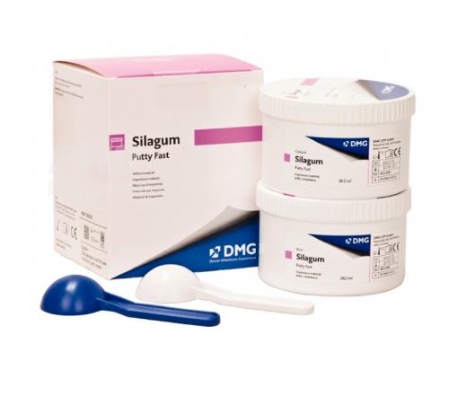SILAGUM Putty Fast база (262мл), активатор (262мл) 909038