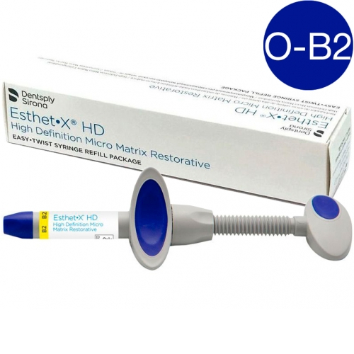 Esthet-X HD О-В2, шприц 3гр - улучшенный микроматричный композит, Dentsply