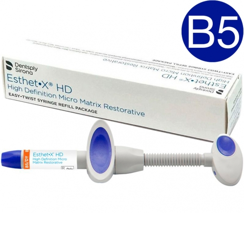 Esthet-X HD B5, шприц 3гр - улучшенный микроматричный композит, Dentsply
