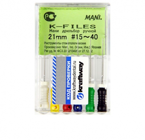 К-Files №15-40 Мани (21мм)
