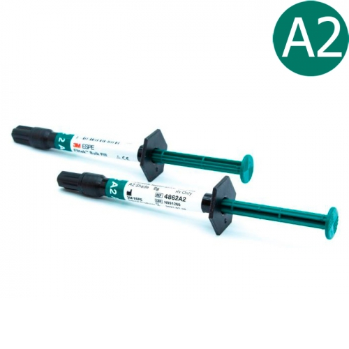 Filtek Bulk Fill Flowable, Оттенок A2, жидкотекучий композитный материал (2 шприца по 2 гр, 20 насад