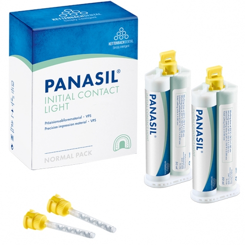 Panasil Light (2х50мл, 8смесит.) текучий корригирующий материал, Kettenbach 13411