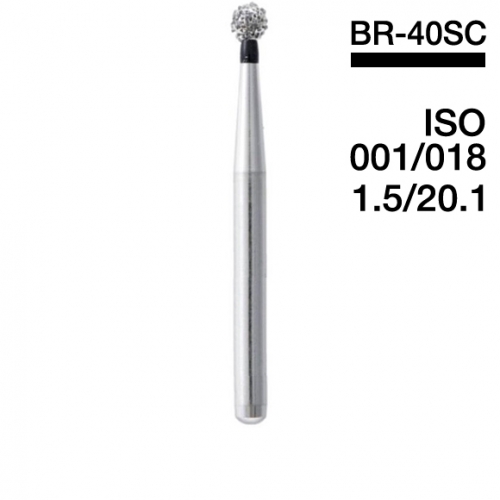 Боры Мани BR-40SC (черн.)  (5 шт.), Mani Dia-Burs