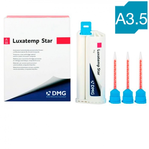 Luxatemp Star Automix A3,5 (1 картридж 76г+15 насадок), самополимеризующийся композит 110909, DMG