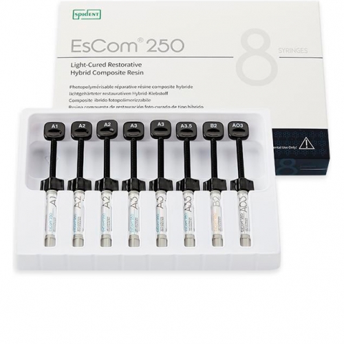 EsCom250-Большой набор (8шпр.х4г: A1,А2-2,А3-2, А3.5, В2,АО3), Spident