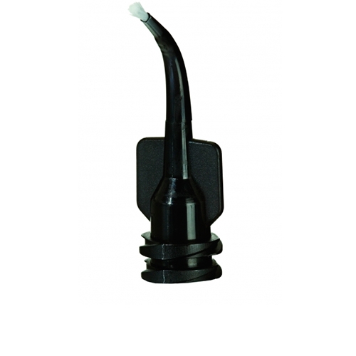Насадки аппликаторы с кисточкой Black Mini Brush Tips черные (20шт.), Ultradent
