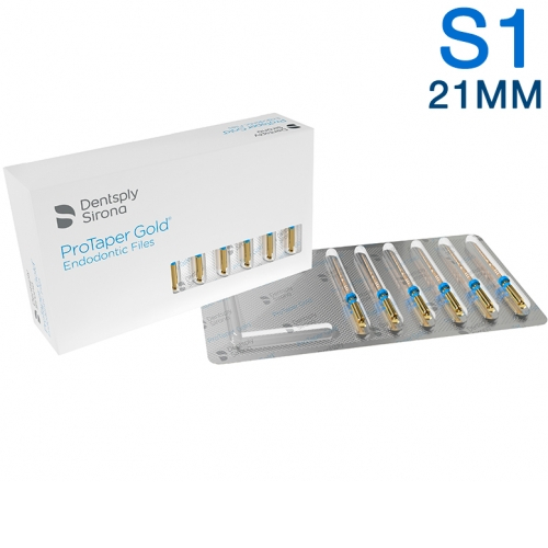  PROTAPER GOLD S1 21MM (Стерильные), 6шт.  Maillefer