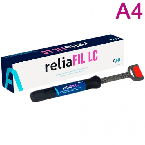 reliaFIL LC цв. А4 шприц 4г-наногибридный светоотверждаемый композит, AHL