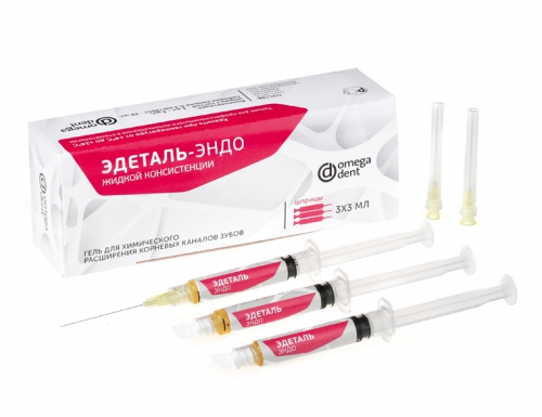 Гель Эдеталь эндо с пенящимся эффектом (3ш.х3мл), Омега