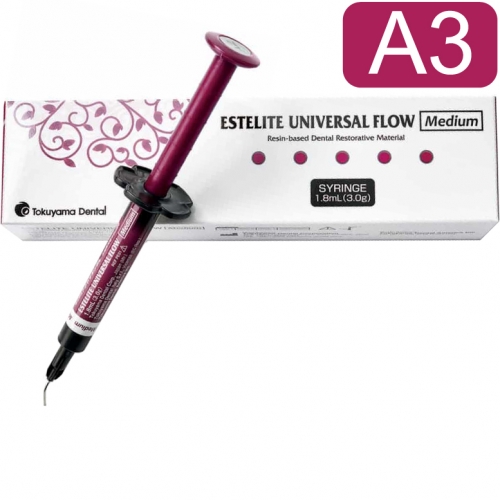 Estelite Universal Flow Medium А3 шприц 3 г.(1,8 мл), 13859 Tokuyama