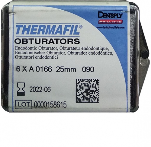 Thermafil №90 (25мм) - 6 шт, Maillefer