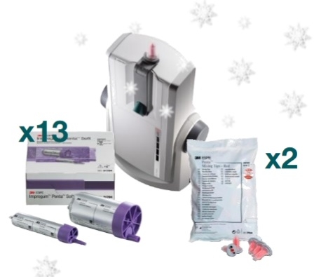 Спецпредложение: Impregum Penta Soft-13уп.,+2уп.Смес.насадки Penta крас.+Аппарат Pentamix Lite по сп