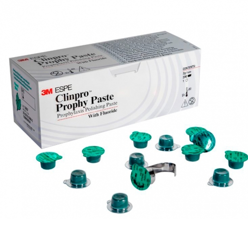 Clinpro Profy Paste-набор пасты средней зернистости. Мята, 200кап.,1держатель для капсулы, 3М 12657