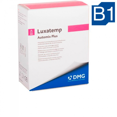 Luxatemp Automix Plus B1, (1 картридж 76г+15 насадок) самополимеризующийся композит 110404, DMG