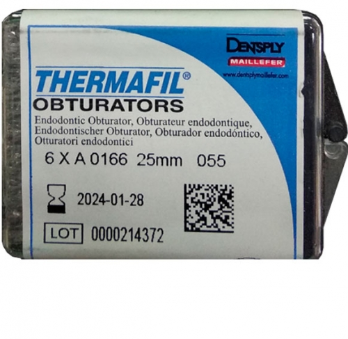Thermafil №55 (25мм) - 6 шт, Maillefer