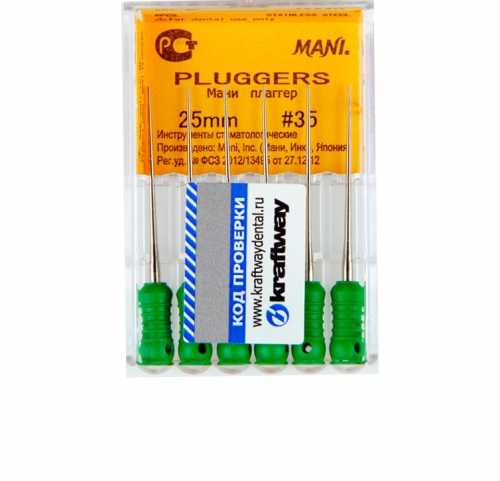 Pluggers Mani №35 (25 мм) упаковка 6 шт.