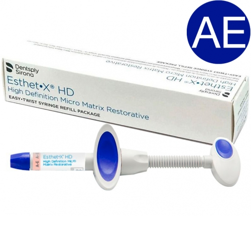 Esthet-X HD AE, шприц 3гр - улучшенный микроматричный композит, Dentsply