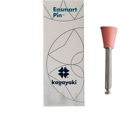 Полиры силиконовые Ensmart Pin Чашка (роз. мяг.), 10шт. на метал.ножке, (ENP 32-3S) Kagayaki