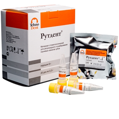 Рутдент порошок (20 пак. по 0,3 гр), ТехноДент