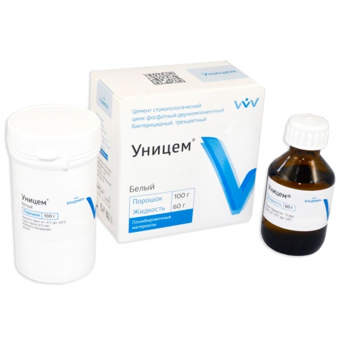 Уницем порошок -100г/жидкость -60г белый