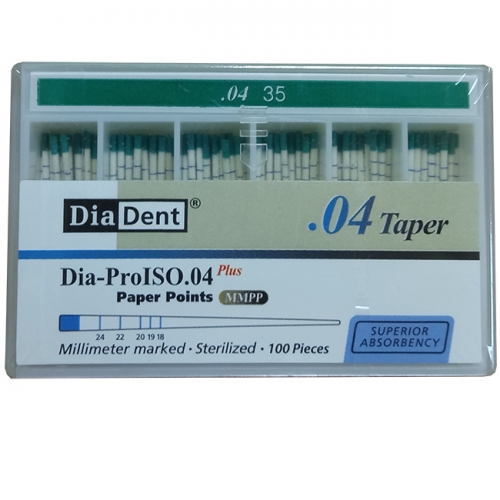 Абсорберы конусные 04 №35 (100шт.), DiaDent