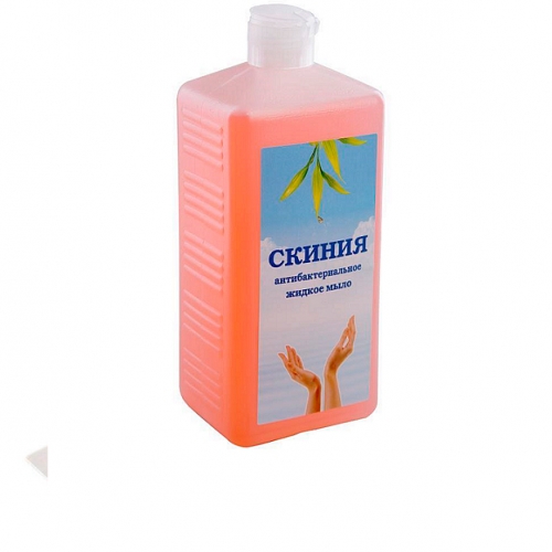 Мыло жидкое антибактериальное "Скиния" 1л.