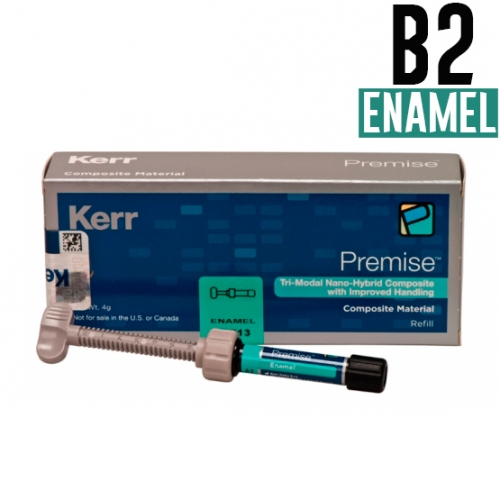 Premise Enamel B2, шприц (4гр.), наногибридный композитный материал, Kerr