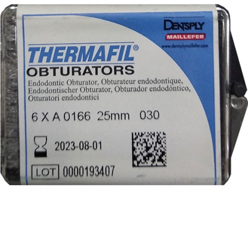 Thermafil №30 (25мм) - 6 шт, Maillefer