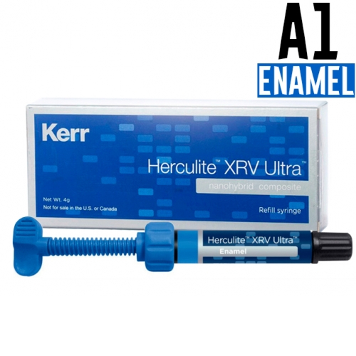 Herculite XRV Ultra Enamel А1, шприц 4гр, наногибридный композит Kerr
