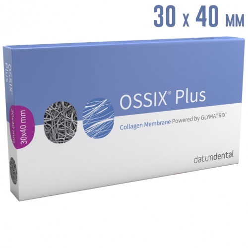 картинка OSSIX Plus 30*40мм-мембрана костеобразующая барьерная оссифицирующая, Datum Dental ОХР3040 от магазина Одежда+