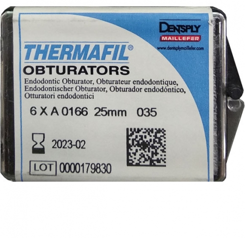 Thermafil №35 (25мм) - 6 шт, Maillefer