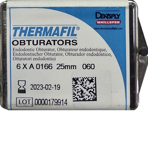 Thermafil №60 (25мм) - 6 шт, Maillefer