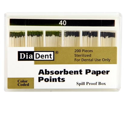 Абсорберы 02 №40 (200шт), DiaDent