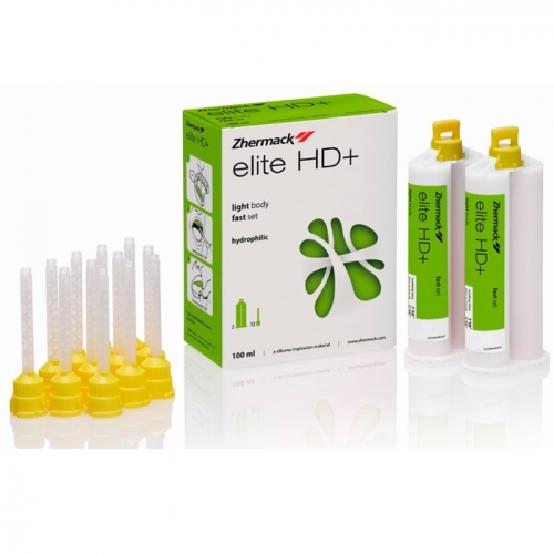 Elite НD + Light Body Fast Setting (2х50мл+12mix) С203040, Zhermack