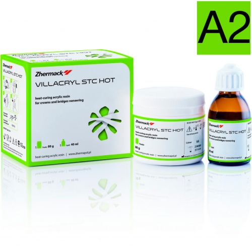 Villacryl STC Hot цвет А2 - (80 г+40 мл), Zhermack