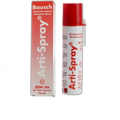 Arti-Spray ВК 286 артикуляционный спрей (копирка-аэрозоль) красный 75мл, Bausch