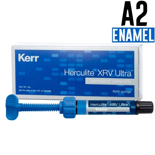 Herculite XRV Ultra Enamel А2, шприц 4гр, наногибридный композит Kerr