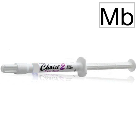 Choice 2 Try-in Paste Milky Bright (шпр 2 г)-примерочная паста, Bisco