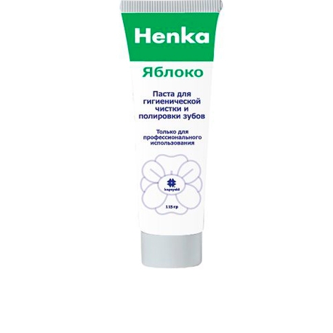 Паста Henka без фтора, Яблоко, туба 115г, Kagayaki 