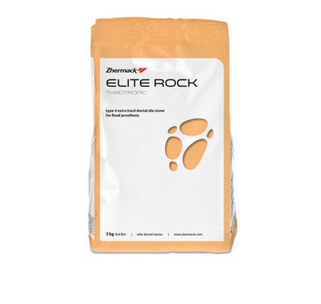Elite rock Silver Grey - супергипс IV класса (3кг), С410010, Zhermack