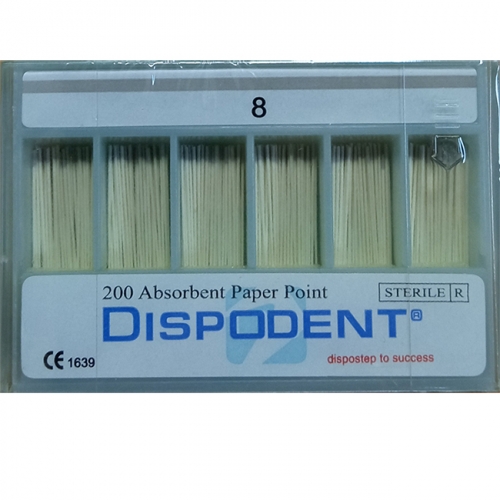 Абсорберы 02 №8 (200шт), Dispodent