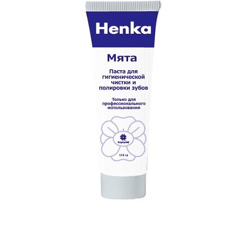 Паста Henka без фтора, МЯТА, туба 115г, Kagayaki 